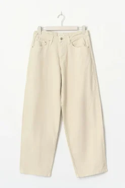 Baggy-crush jeans