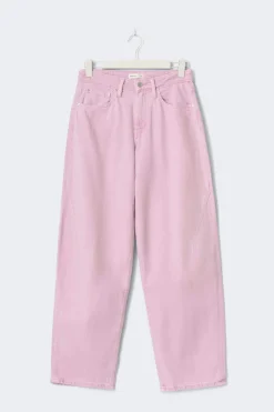 Baggy-crush petite jeans