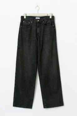 Baggy snap jeans