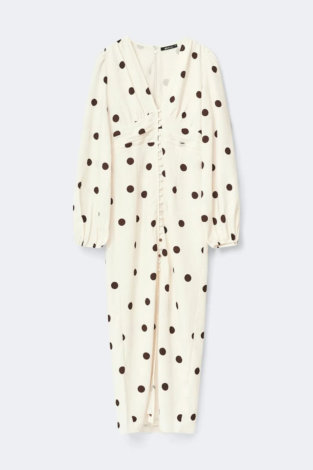 Balloon sleeve dress
