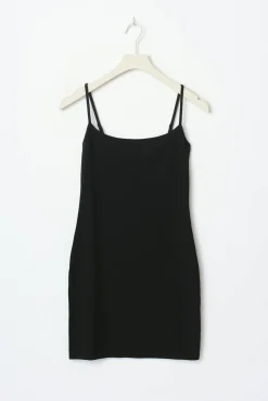 Basic mini slip dress