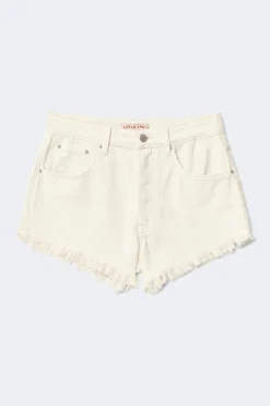 Blue crush denim shorts
