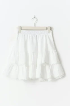 Boho mini skirt