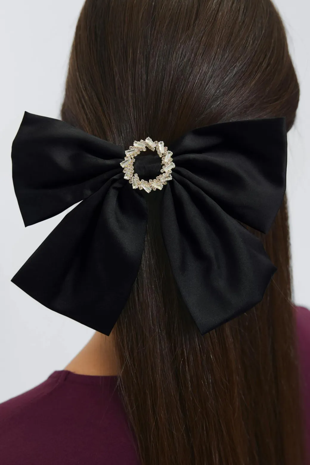 Bow hair clip