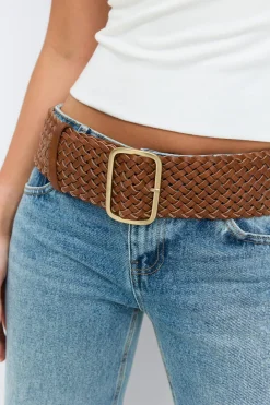 Braided hip belt