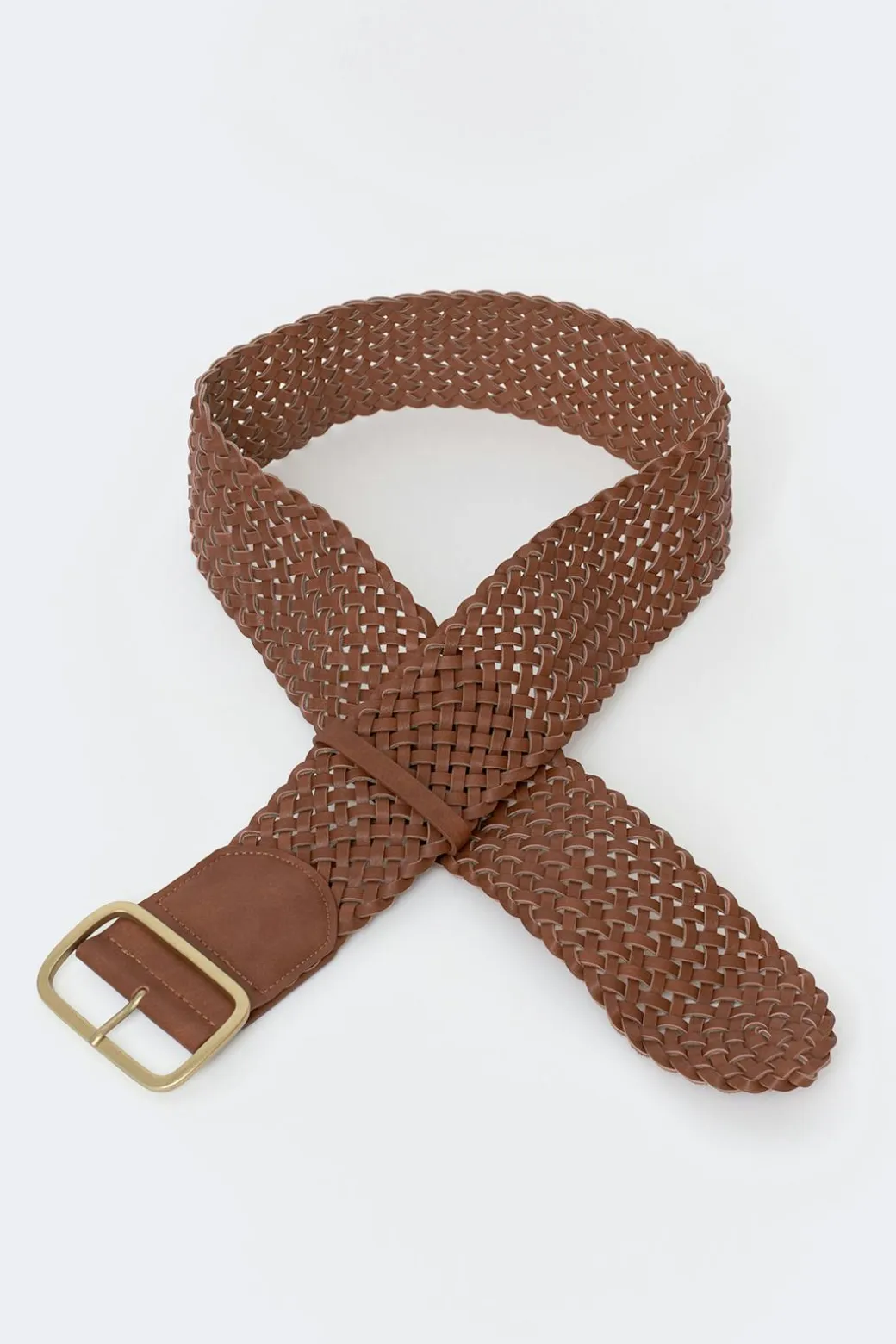 Braided hip belt