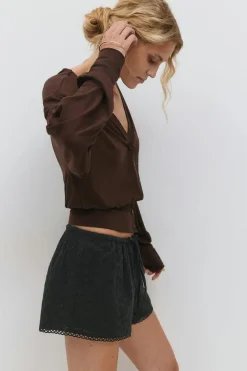 Broderie anglaise shorts