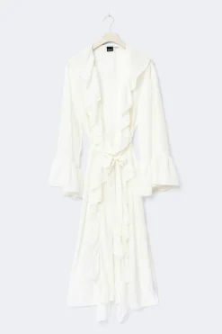 Chiffon loungewear robe