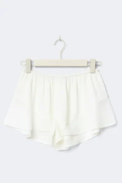 Chiffon loungewear shorts