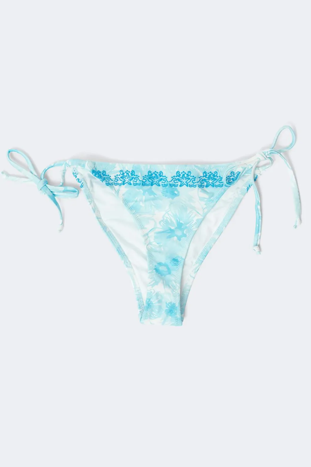 14+ coral cheeky bikini bottom