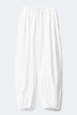 Cotton balloon trousers