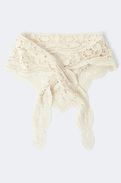 Crochet hip scarf