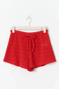 Crochet shorts