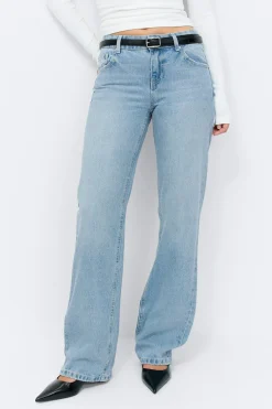 Crush straight jeans