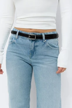 Crush straight jeans