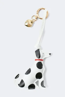 Dalmatian bag charm