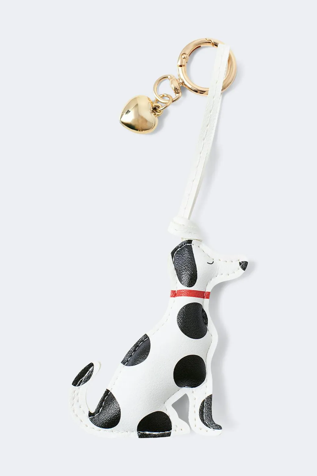 Dalmatian bag charm