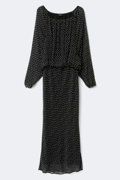 Draped dress