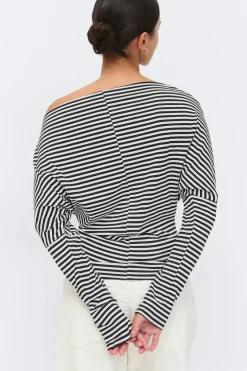 Dropped shoulder top