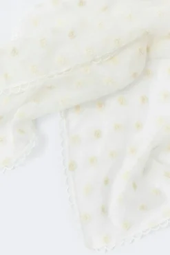 Embroidery hip scarf
