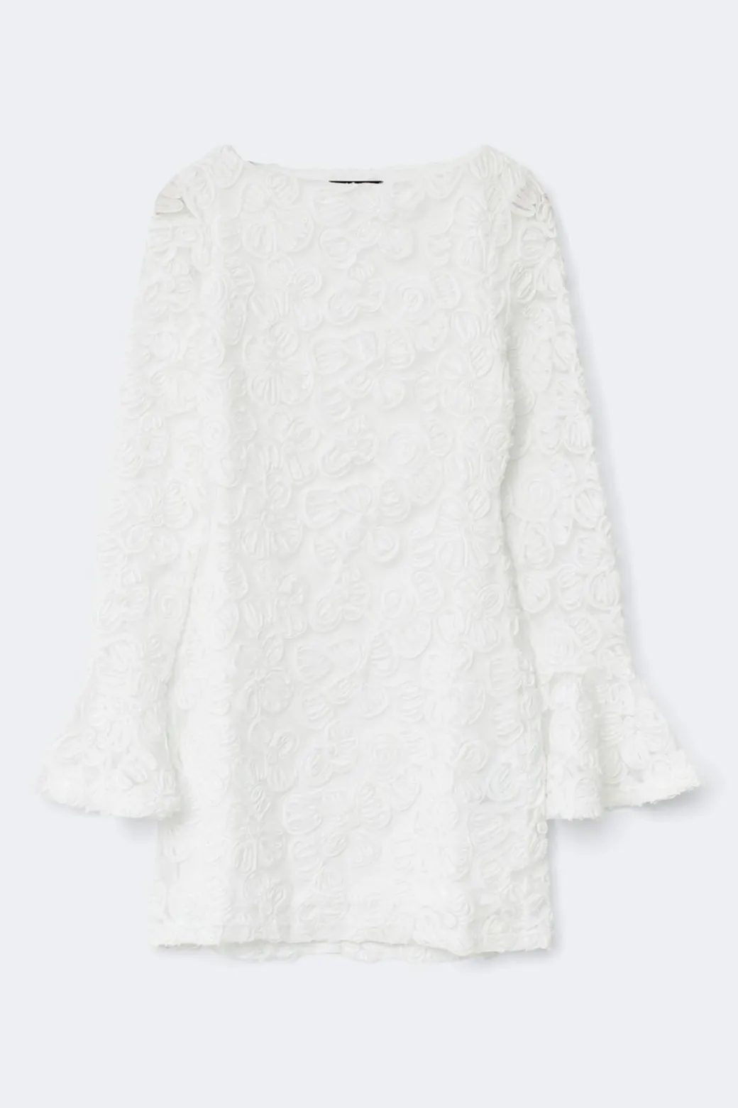 Embroidery mini dress