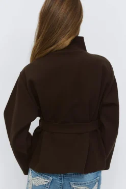 14+ felt wrap jacket