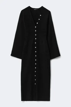 Fitted knitted dress