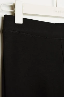 Flare petite jersey trousers