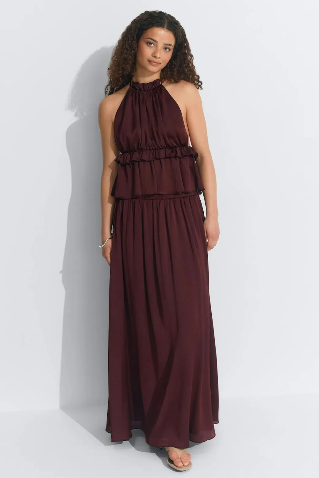 Flowy maxi skirt