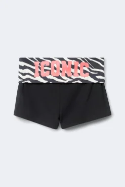 14+ folded waist shorts