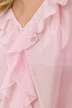 Frill blouse