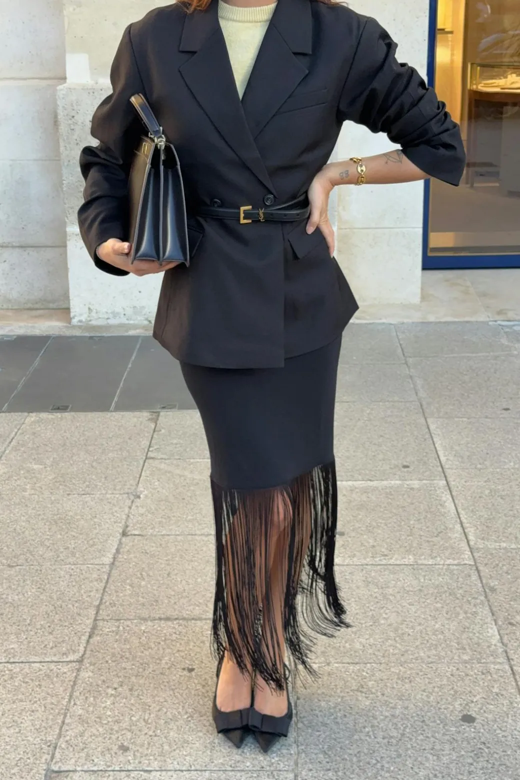 Fringe skirt