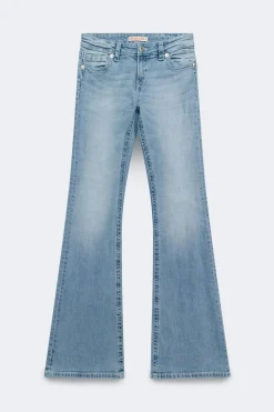 Glow rise flare jeans