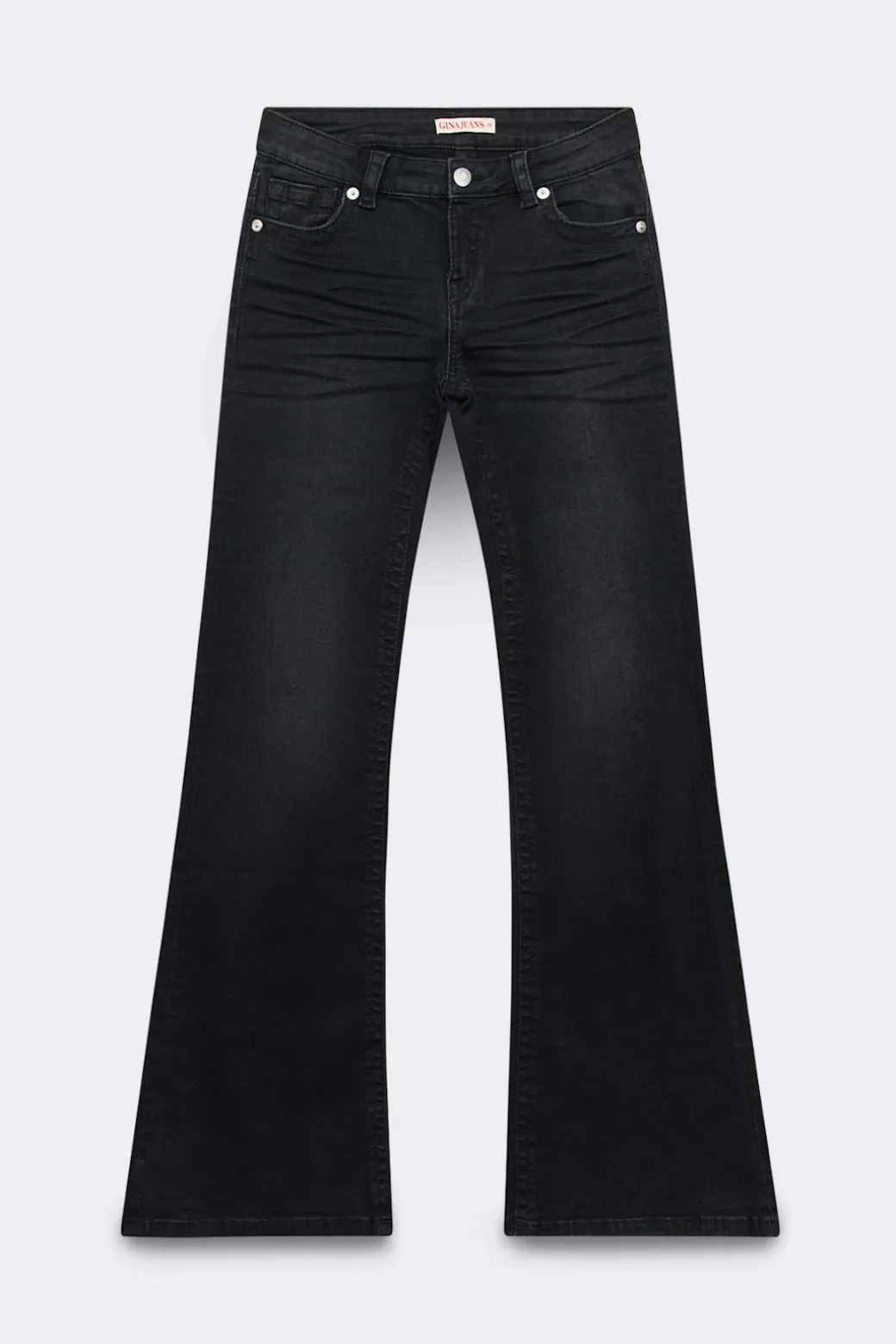 Glow rise flare tall jeans