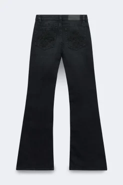 Glow rise flare tall jeans
