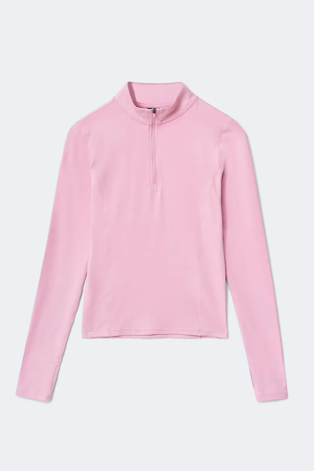 Half zip yoga top