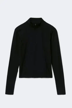 Half zip yoga top
