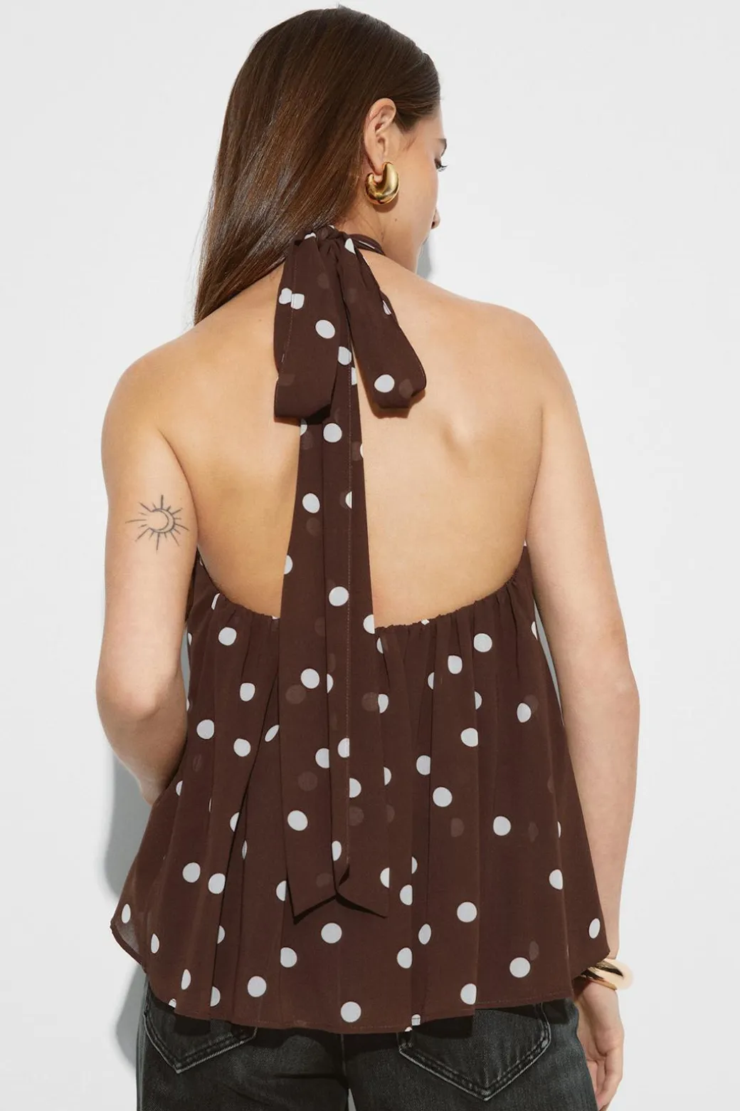 Halterneck top