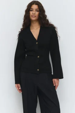Knitted cotton cardigan