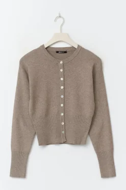 Knitted loungewear cardigan