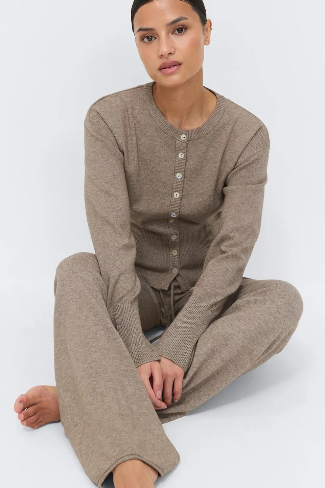 Knitted trousers