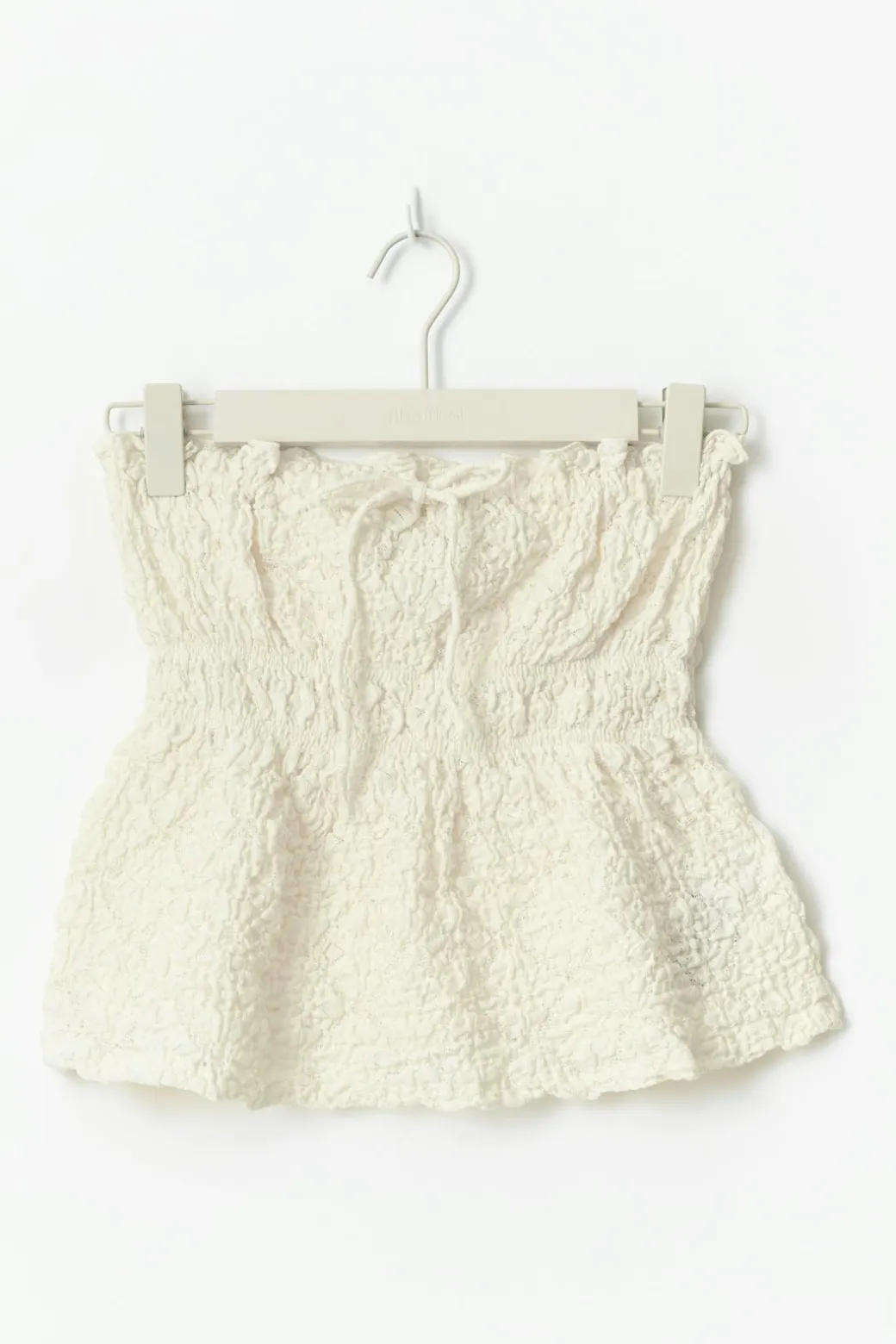 Lace bandeau top