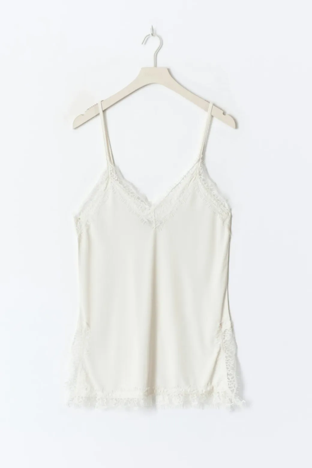 Lace detail singlet