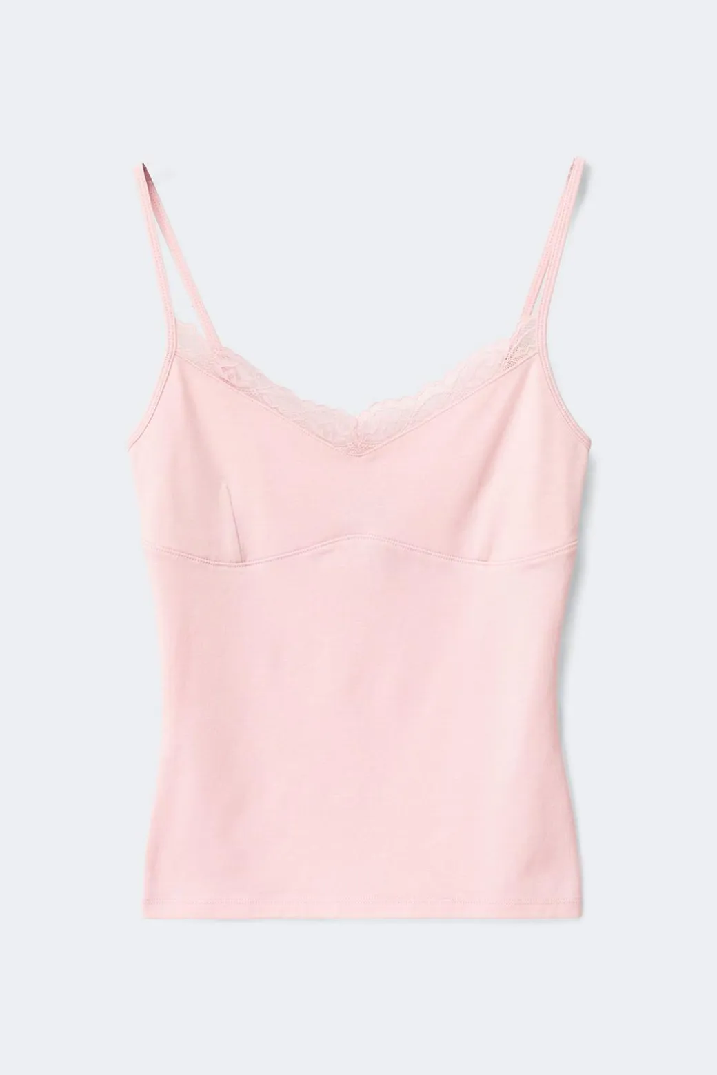 Lace strap singlet
