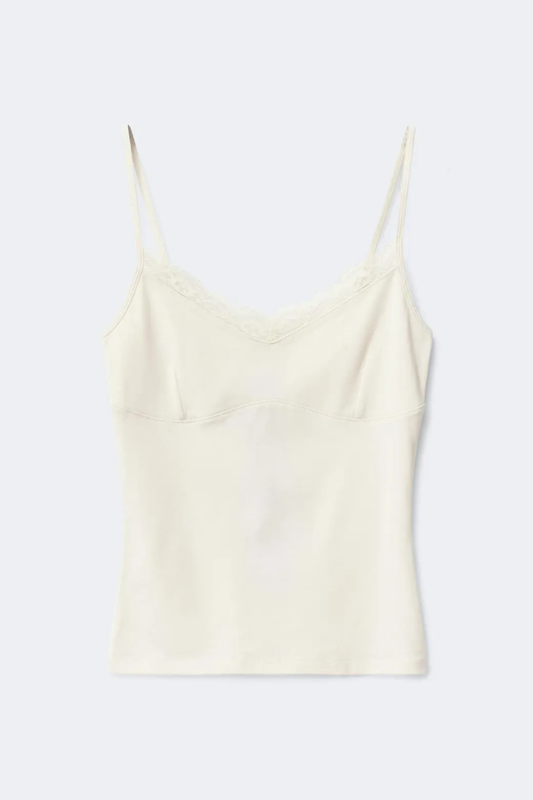 Lace strap singlet