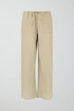 linen blend trousers