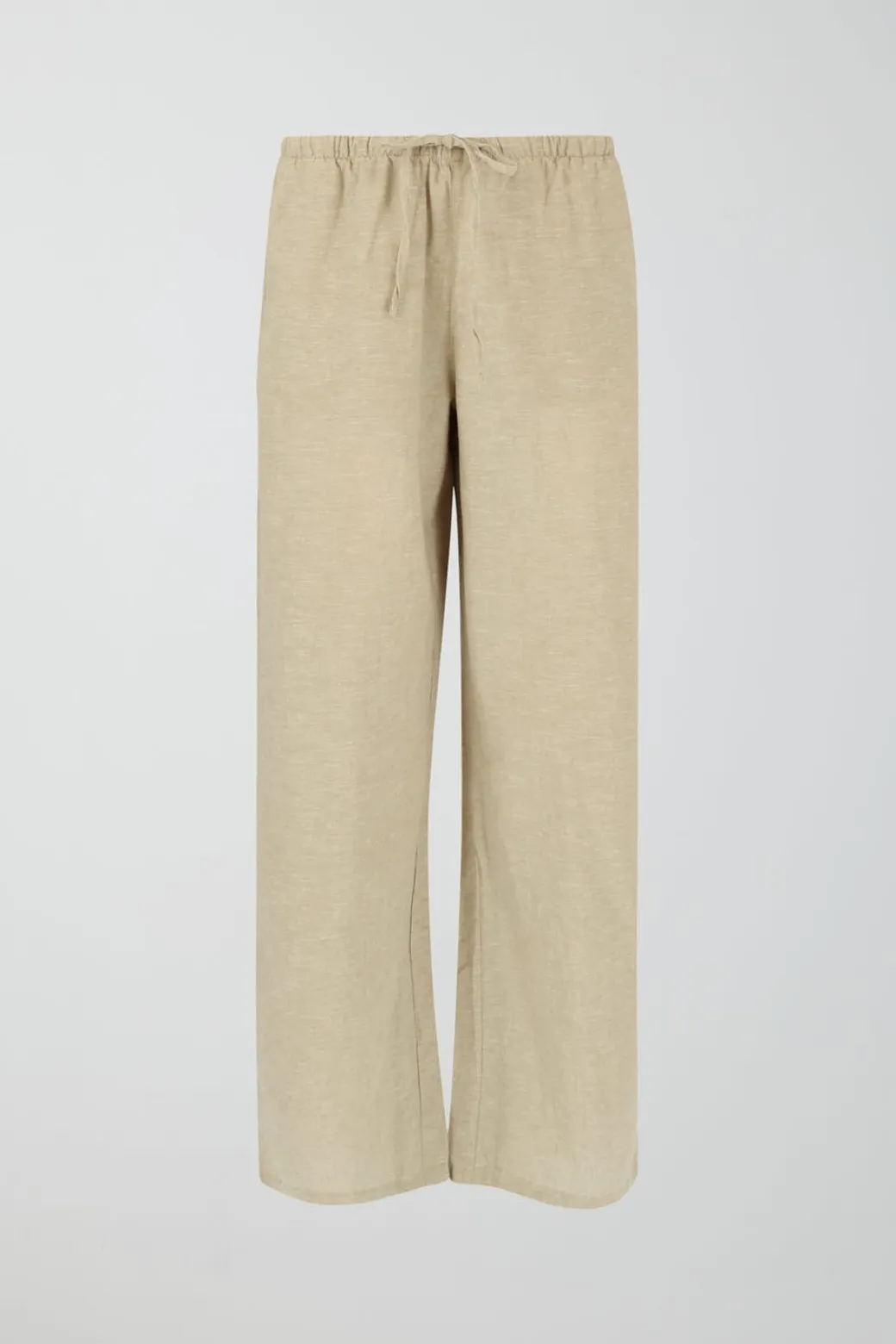 linen blend trousers