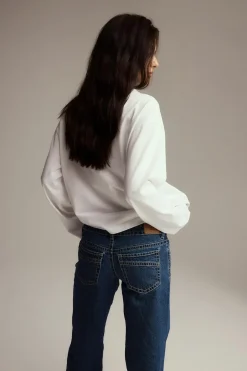 Loose fit long sleeve tee