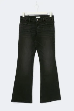 Low flare jeans