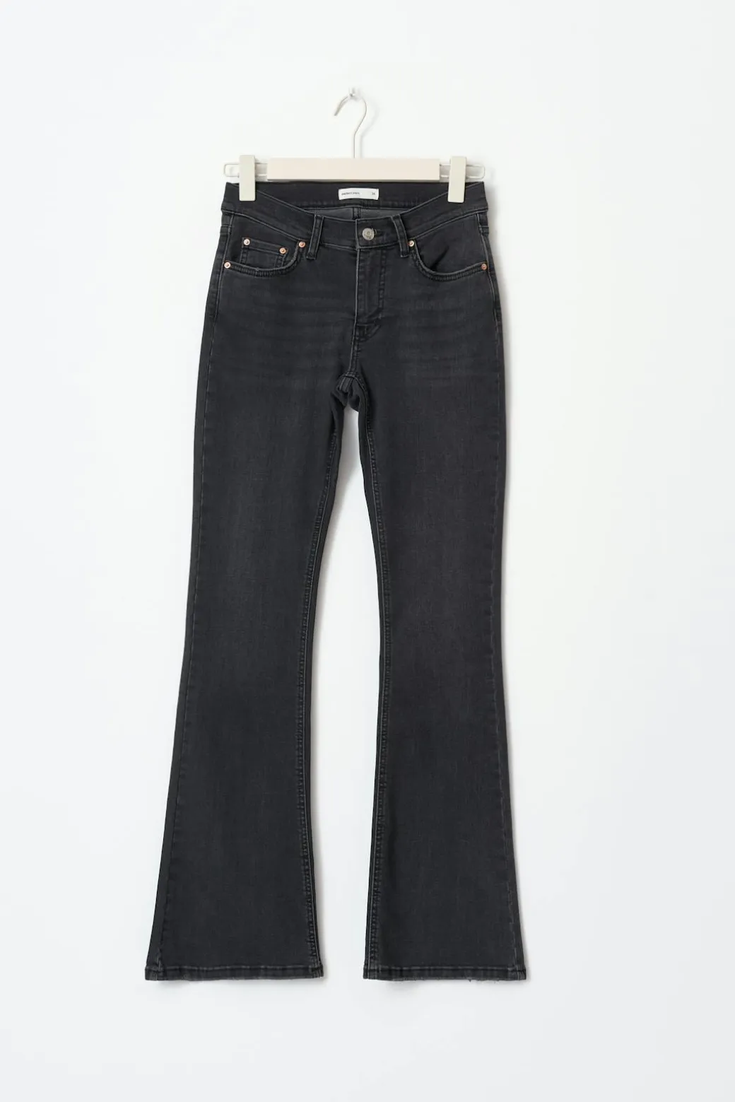Low petite bootcut jeans